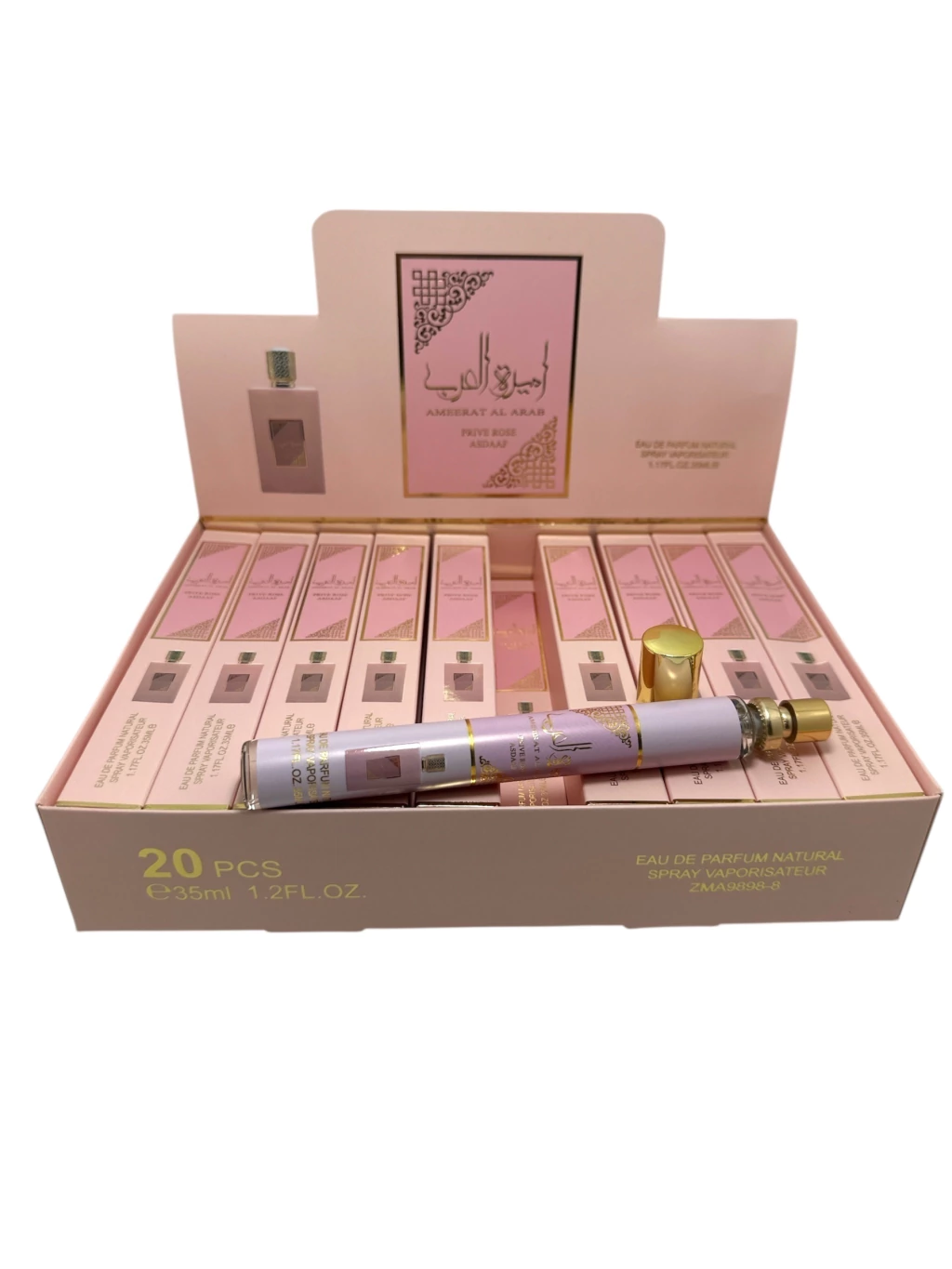 Miniatura 2 de Perfume en tubo Ameerat Al Arab rosa 35ml